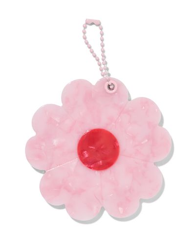 miroir 9x9x0,9cm fleur - 61104550 - HEMA