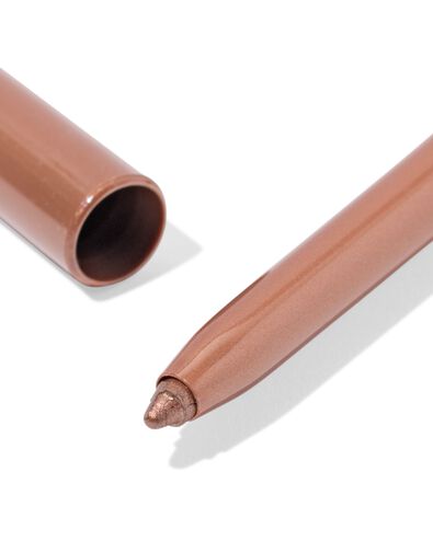 perfect eyeliner waterproof metallic donkerbruin - 11210251 - HEMA