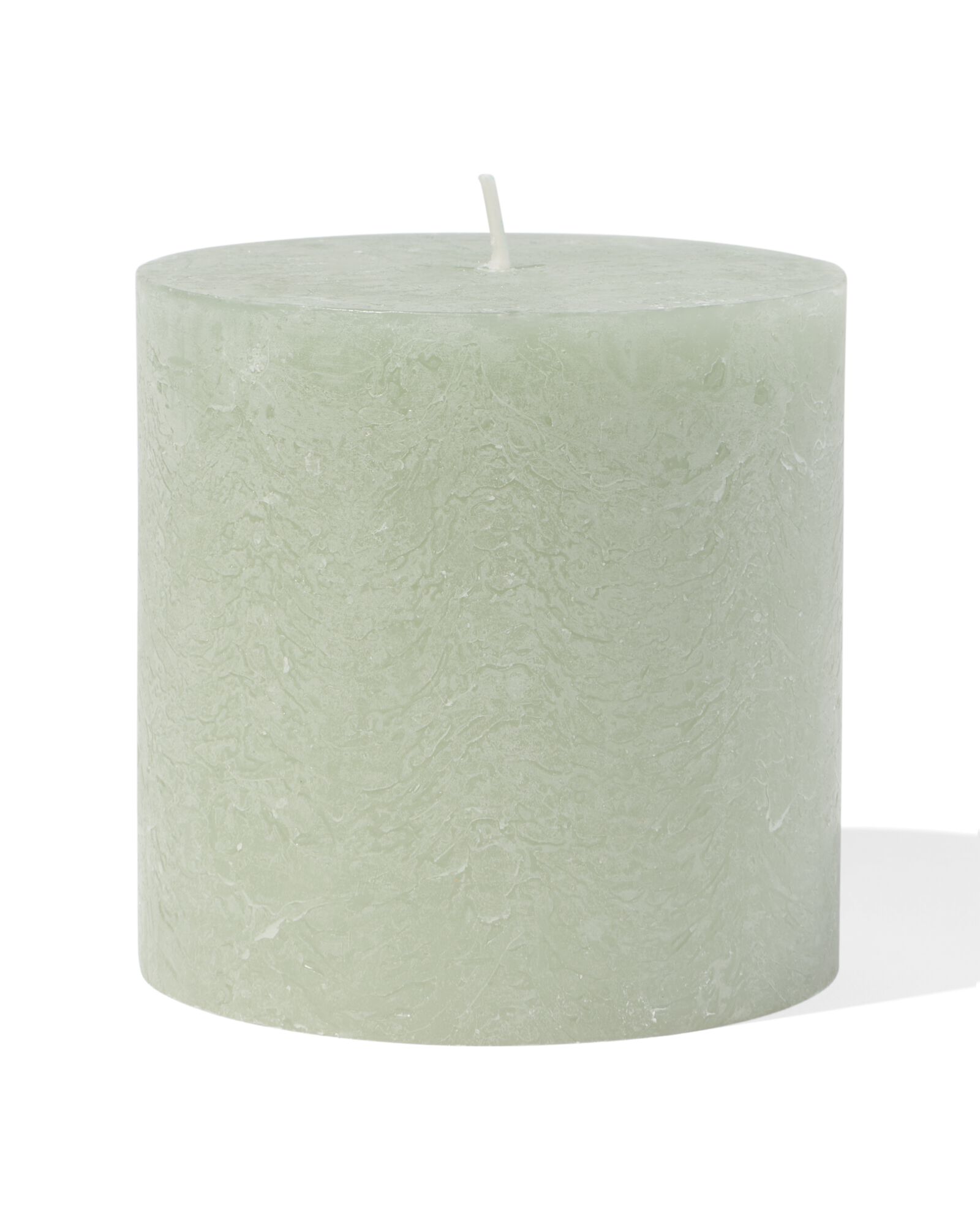 bougie rustique &Oslash;10x10 vert clair vert clair 10 x 10 - 13503169 - HEMA