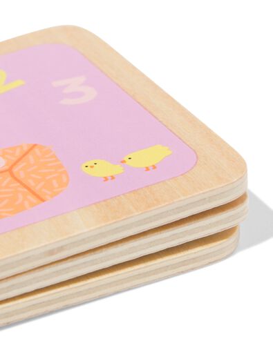 livre 8,5x1,5cm bois - 15100485 - HEMA