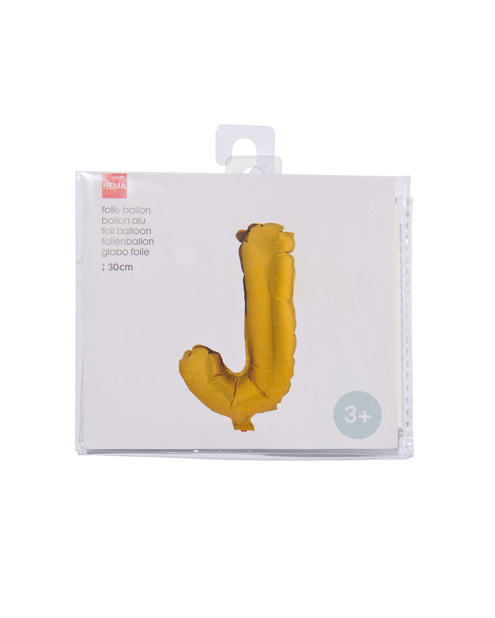 ballon alu J dor&eacute; J - 14200248 - HEMA