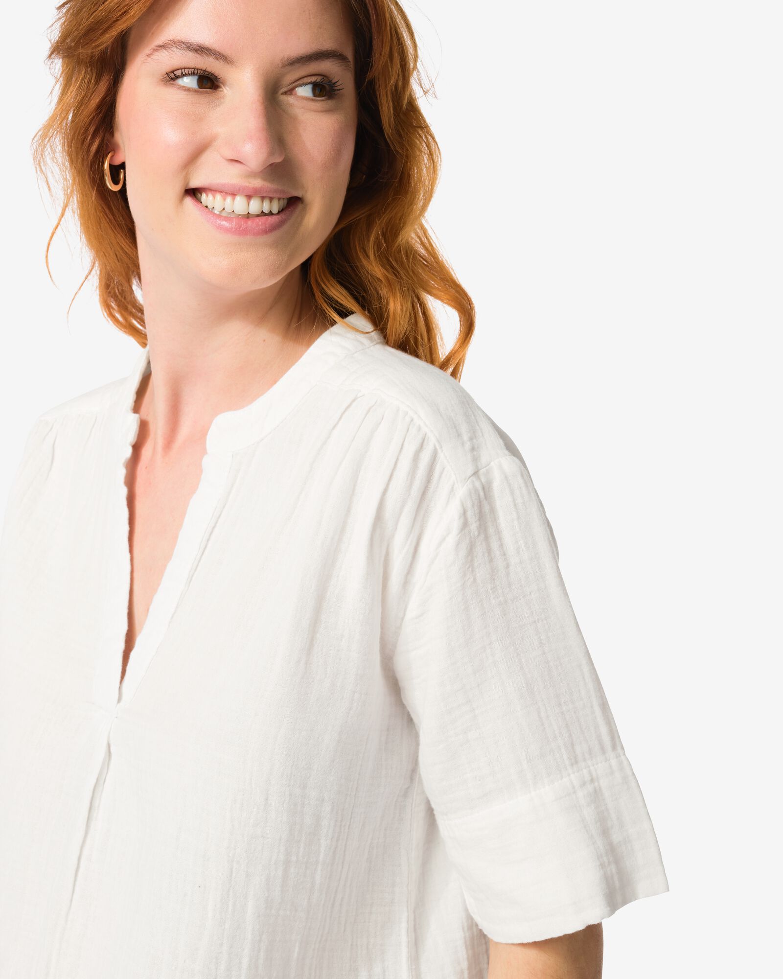 haut femme Lynn blanc blanc - 1000031621 - HEMA