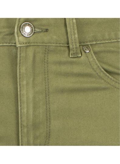 jean pour femme - slim vert armée vert armée - 1000015654 - HEMA