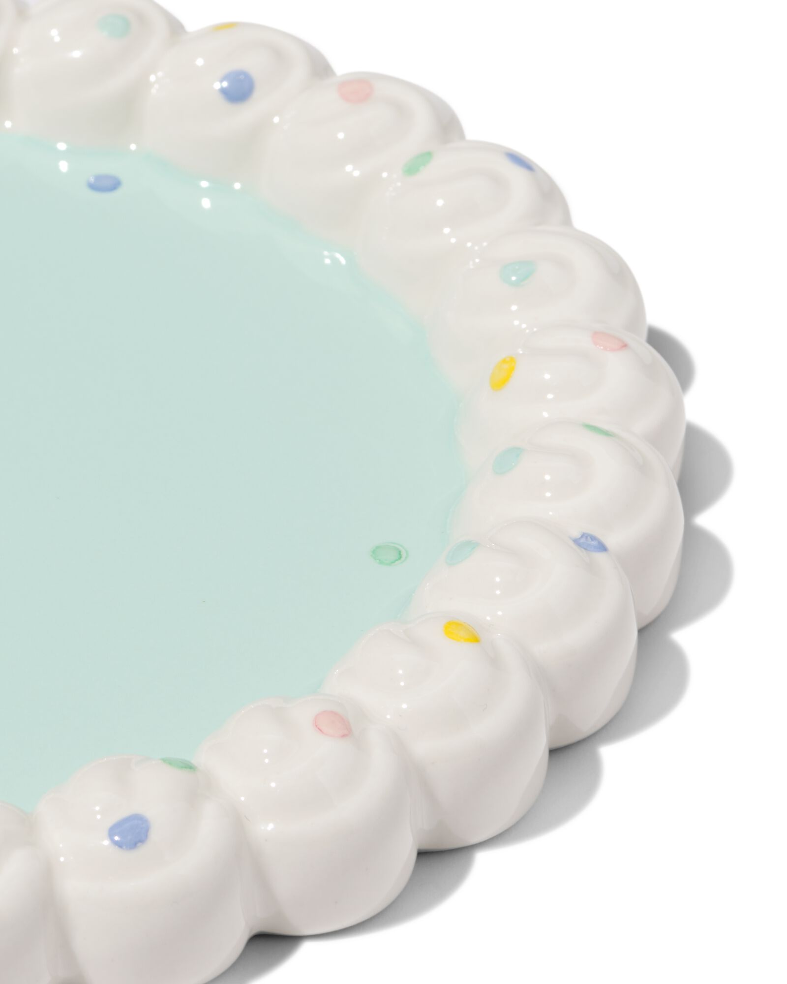 assiette &agrave; g&acirc;teau c&eacute;ramique f&ecirc;te - 14250314 - HEMA