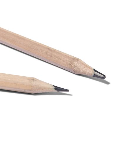 6 crayons &agrave; esquisse HB-B-2B-3B-6B-8B - 60720063 - HEMA