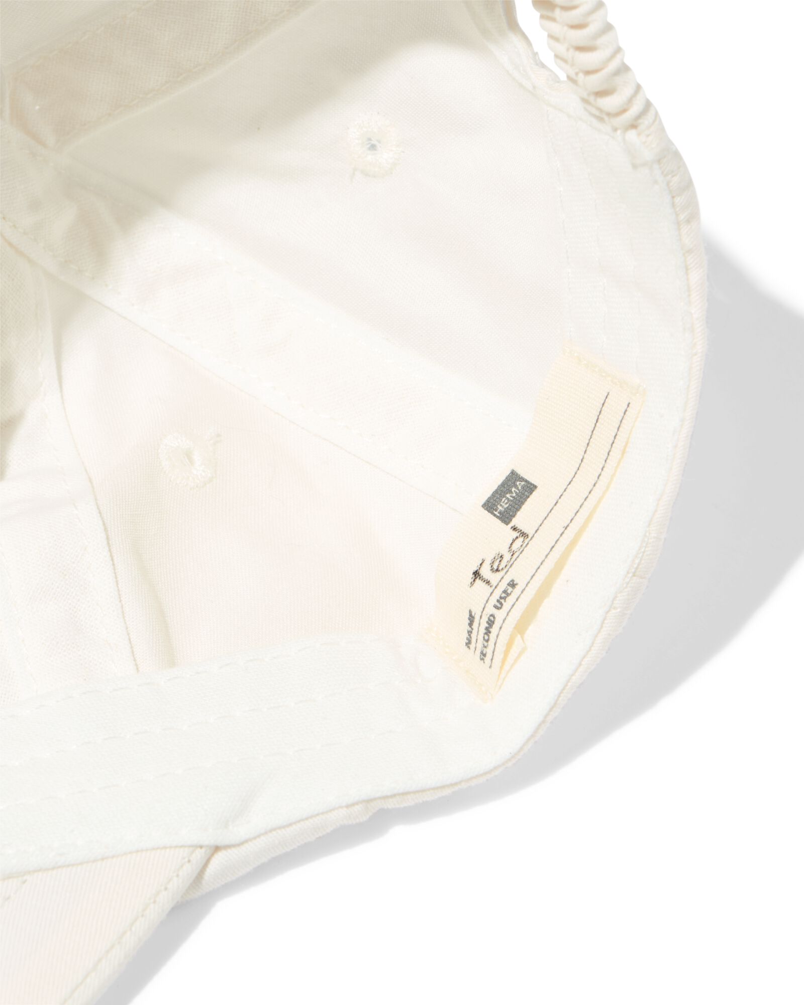 casquette b&eacute;b&eacute; blanc cass&eacute; ivoire ivoire - 1000030701 - HEMA