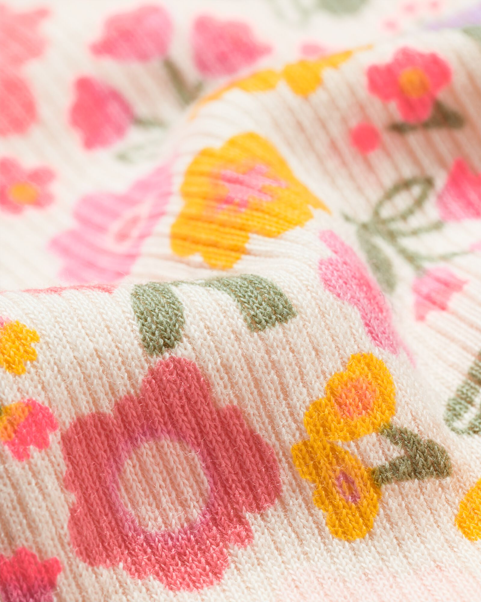 pyjama enfant c&ocirc;tel&eacute; &agrave; fleurs multicolore multicolore - 23002660MULTICOLOUR - HEMA