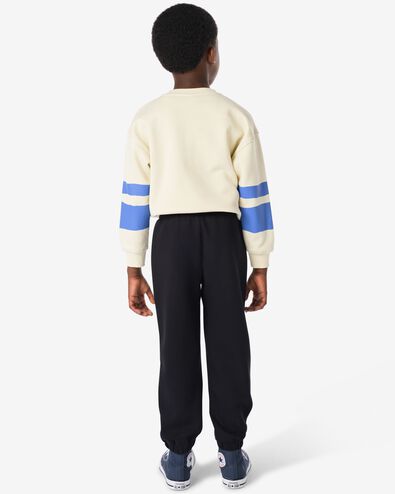 kinder sweatbroek  zwart zwart - 30702011BLACK - HEMA