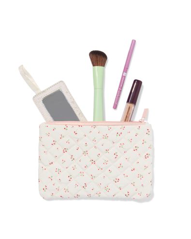 trousse de toilette 21 x 14 cm fleurs - 11890759 - HEMA