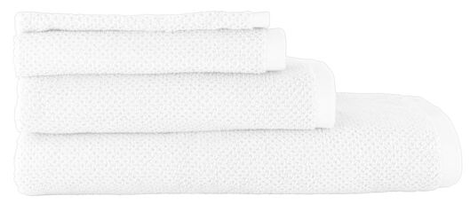 serviettes de bain de qualité épaisse relief blanc - 1000027263 - HEMA