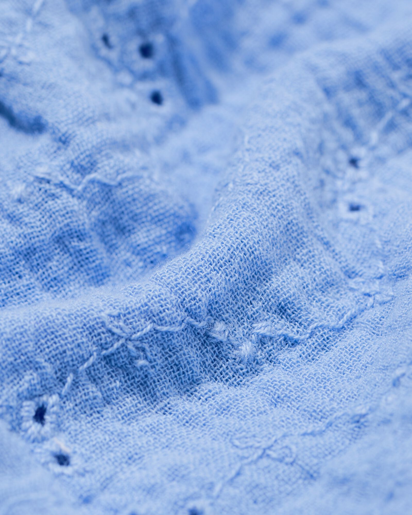 ensemble v&ecirc;tements b&eacute;b&eacute; broderie bleu bleu - 33003180BLUE - HEMA