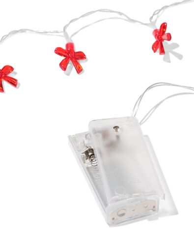 lichtsnoer 1.8m met 15 lampjes strikjes voor binnen - 25500153 - HEMA