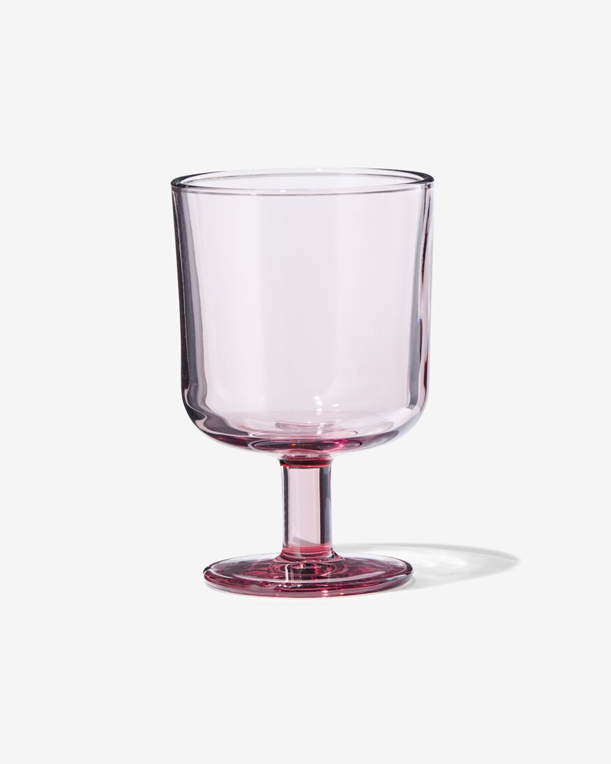 Weinglas Bergen, rosa, 250 ml - 9401085 - HEMA