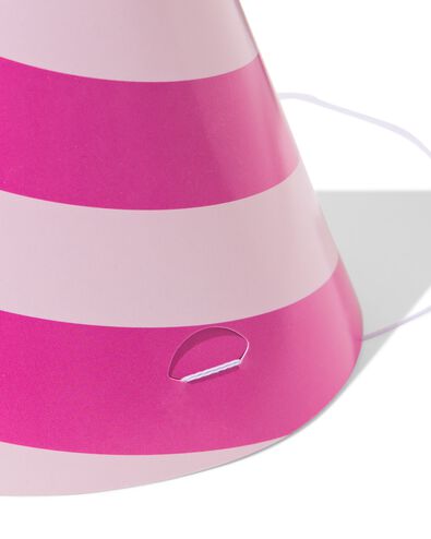 Partyh&uuml;te gestreift &ndash; 8 St&uuml;ck - 14250156 - HEMA