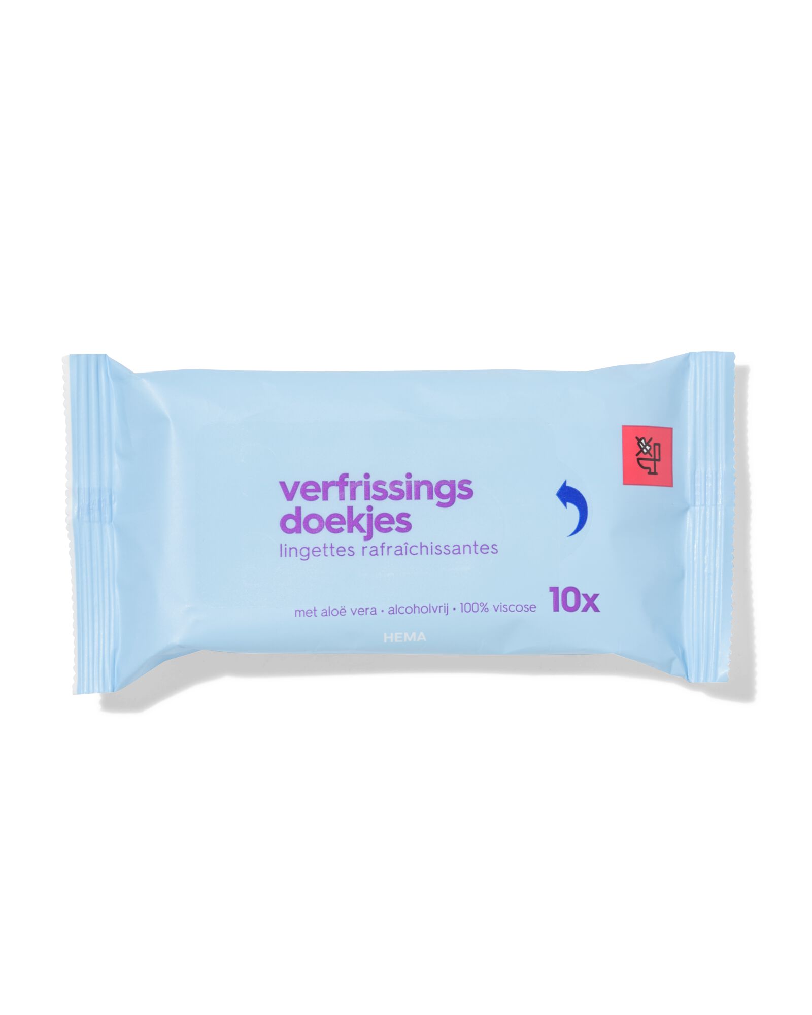 lingettes rafra&icirc;chissantes - 10 pi&egrave;ces - 11530012 - HEMA