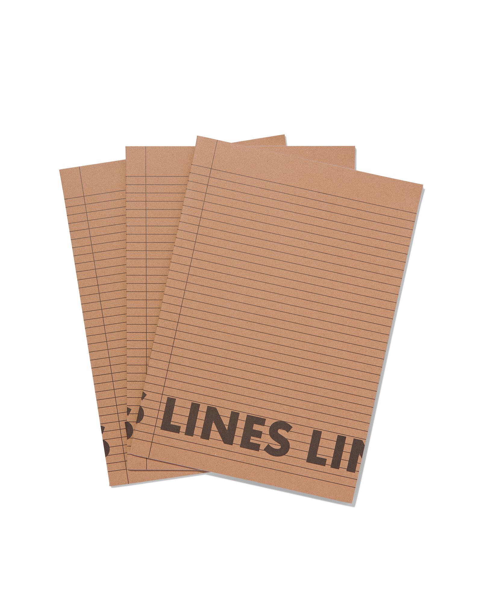 3-pak schriften A4 gelinieerd - 14170058 - HEMA