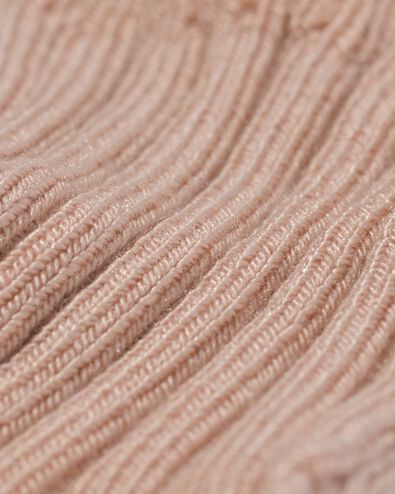 babysokken rib met bamboe - 5 paar roze - 4760120PINK - HEMA