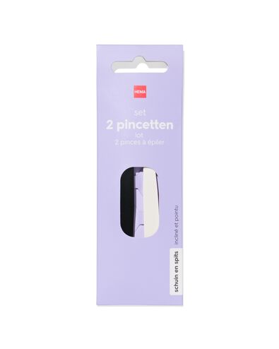 pincetten - 2 stuks - 11912403 - HEMA