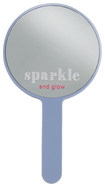 miroir à main Ø12cm sparkle - 11820004 - HEMA