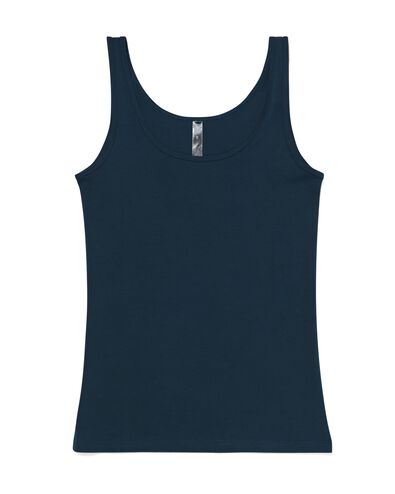 dameshemd donkerblauw donkerblauw - 1000018550 - HEMA