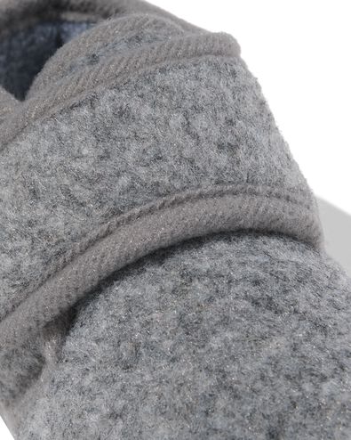 chaussons feutrine enfant  gris - 18400080GREY - HEMA