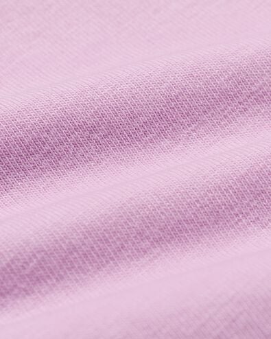 Damen-T-Shirt, figurbetonte Passform, Rundhals rosa rosa - 36302120PINK - HEMA