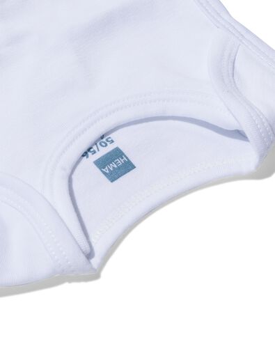 2-pak baby romper wit wit - 1000005197 - HEMA