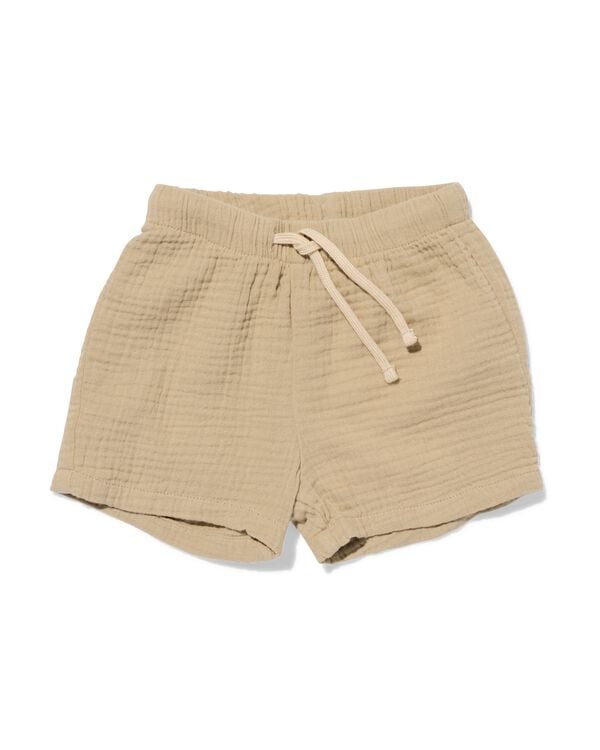 newborn short comfort fit zand zand - 33452720SAND - HEMA