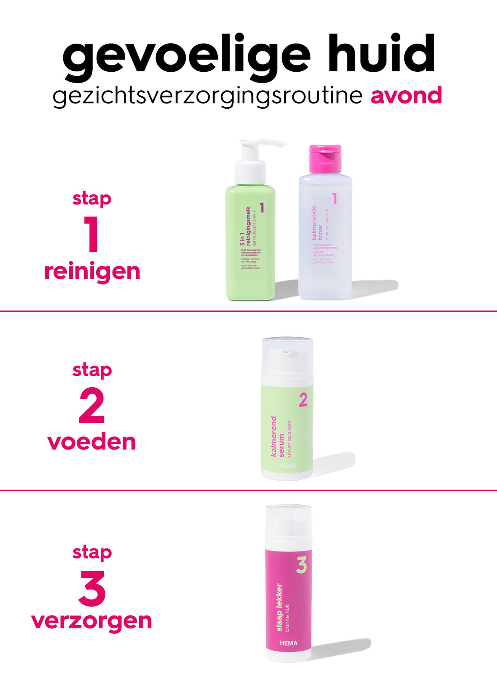 kalmerende toner voor de gevoelige huid 150ml - 17870114 - HEMA