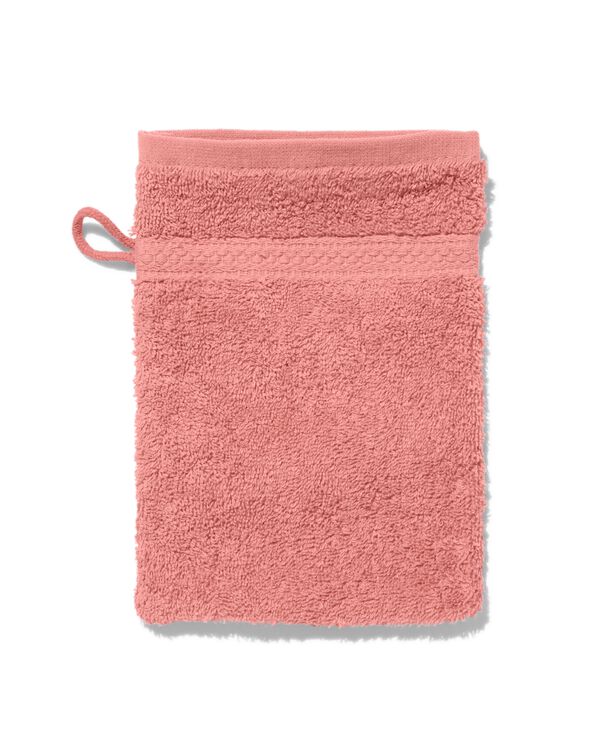 gant de toilette de qualité épaisse - rose - 5200705 - HEMA
