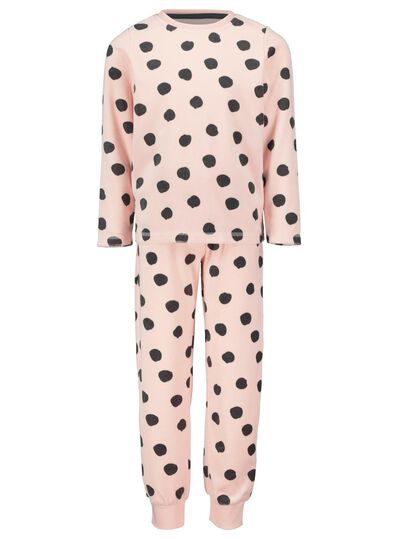 Kinder-Pyjama hellrosa 110/116 - 23001222 - HEMA