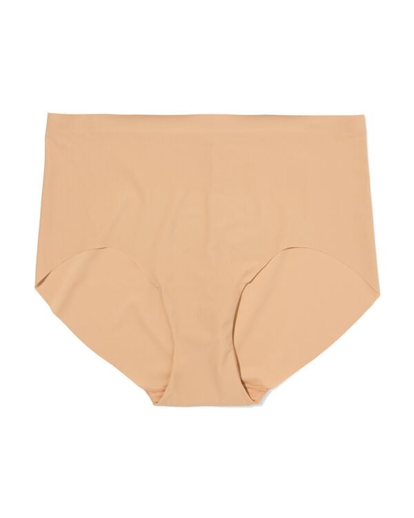 slip femme moyennement gainant taille haute beige beige - 21500204BEIGE - HEMA