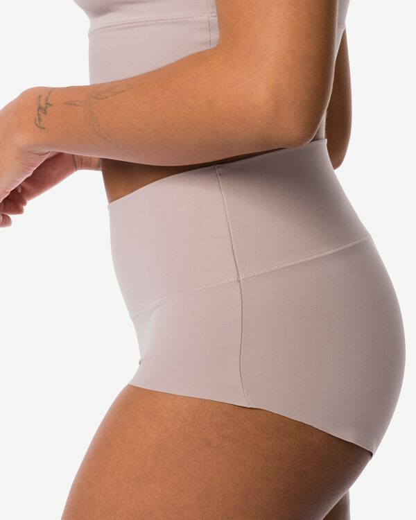 slip femme taille haute ultimate comfort beige - 19690292BEIGE - HEMA