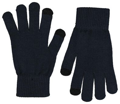 2 paires de gants homme touchscreen gris - 1000020396 - HEMA