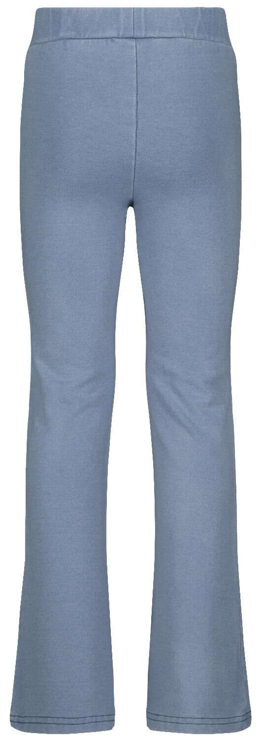 children's leggings flared light blue 