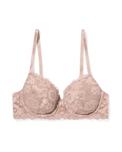 Vorgeformter Spitzen-BH mit B&uuml;gel beige beige - 21800900BEIGE - HEMA