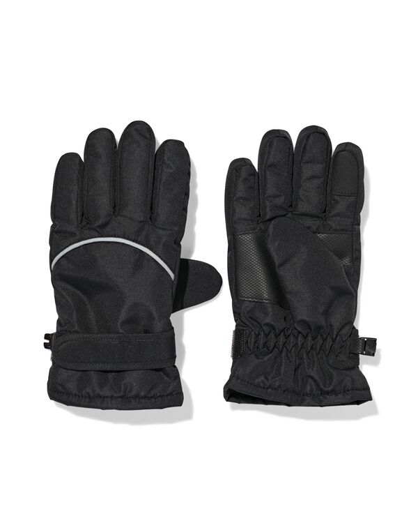 Kinderhandschuhe Thinsulate, Touchscreen-kompatibel, schwarz schwarz schwarz - 16700085BLACK - HEMA