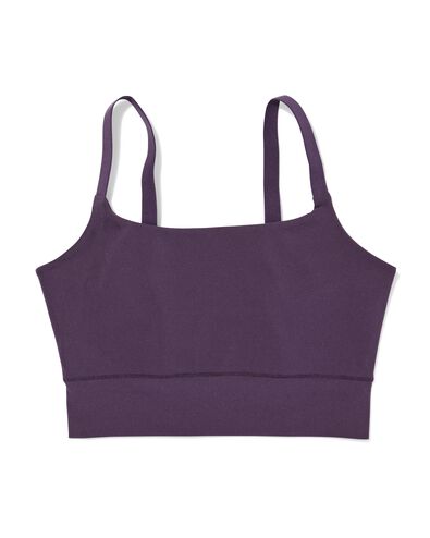 Nicht vorgeformtes, b&uuml;gelloses Bustier &ndash; Ultimate Comfort dunkellila dunkellila - 21801083DARKPURPLE - HEMA