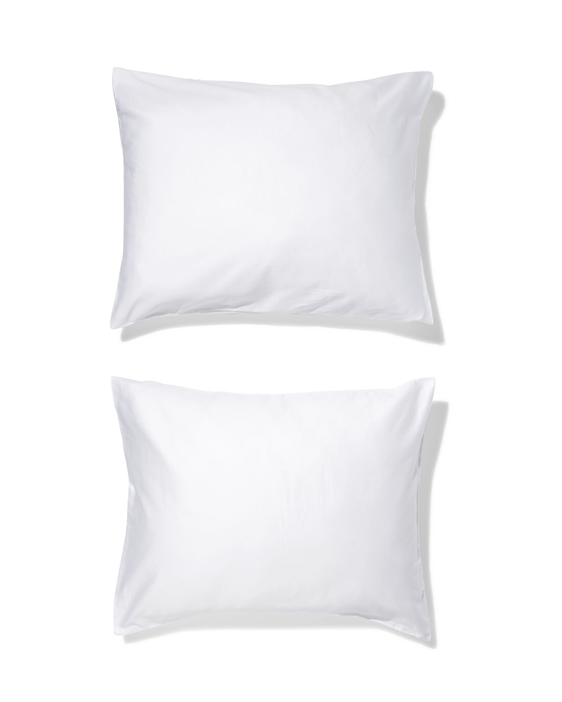 Hema Kussenslopen 60x70cm Hotel Katoen Percal Wit - 2 Stuks (wit)