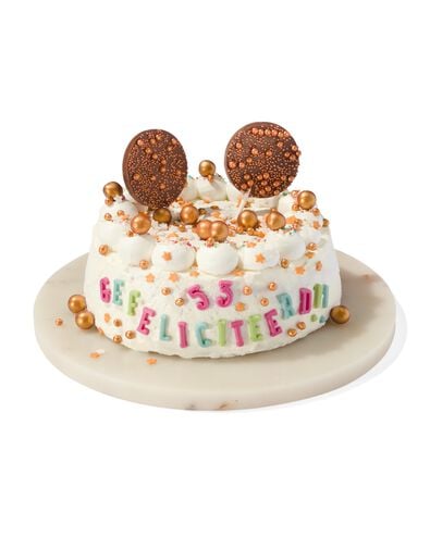 d&eacute;coration pour g&acirc;teau &Oslash;6cm - f&ecirc;te bulles - 10280015 - HEMA
