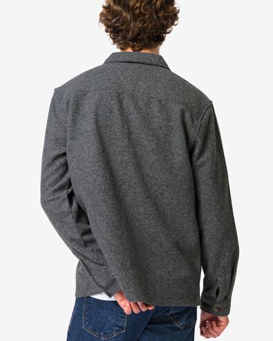 Herrenoberhemd Sean graumeliert graumeliert - 2170930GREYMELANGE - HEMA
