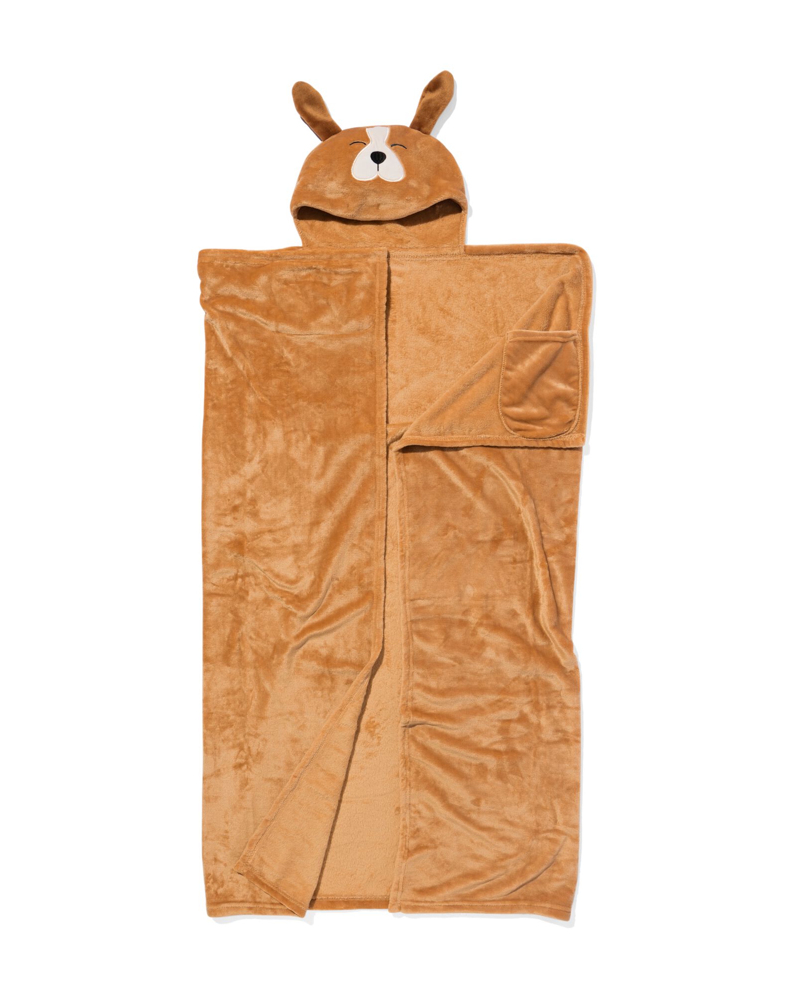 plaid doudou 130x150 chien - 61110431 - HEMA