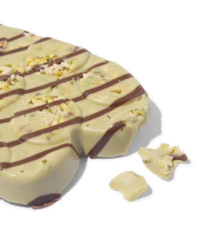 cœur en chocolat blanc cœur pistache 125g - 24429830 - HEMA