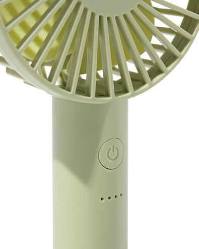 ventilateur &agrave; main ⌀11,5x23,5cm vert - 80200039 - HEMA