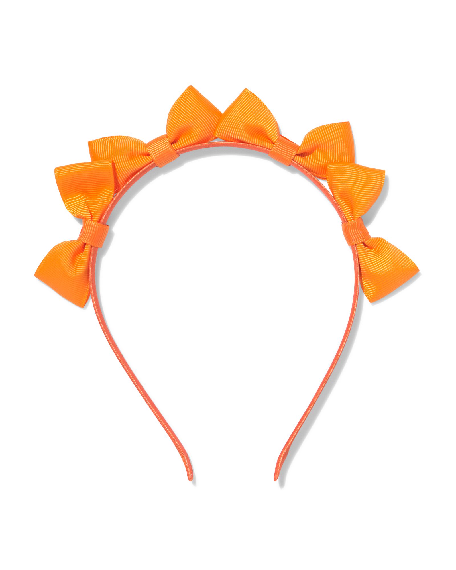 diadeem strikjes oranje - 60800292 - HEMA