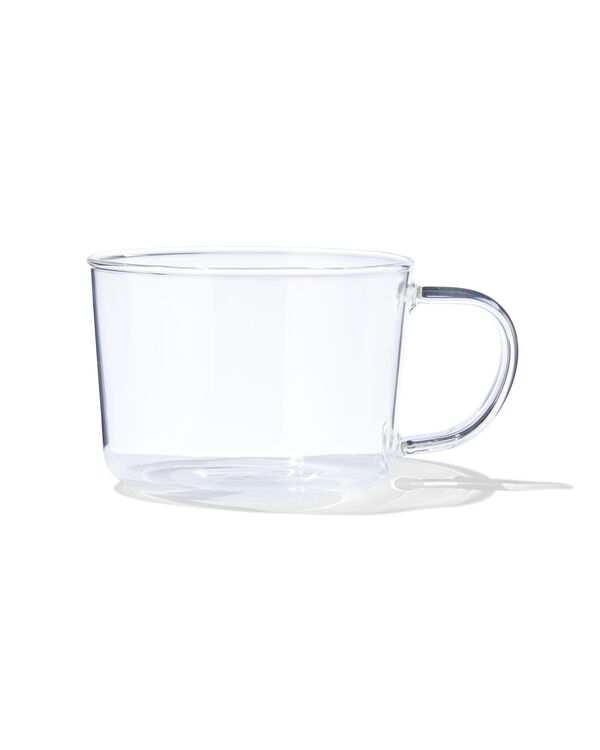 mug &agrave; cappuccino Chicago 330 ml verre - 80660023 - HEMA