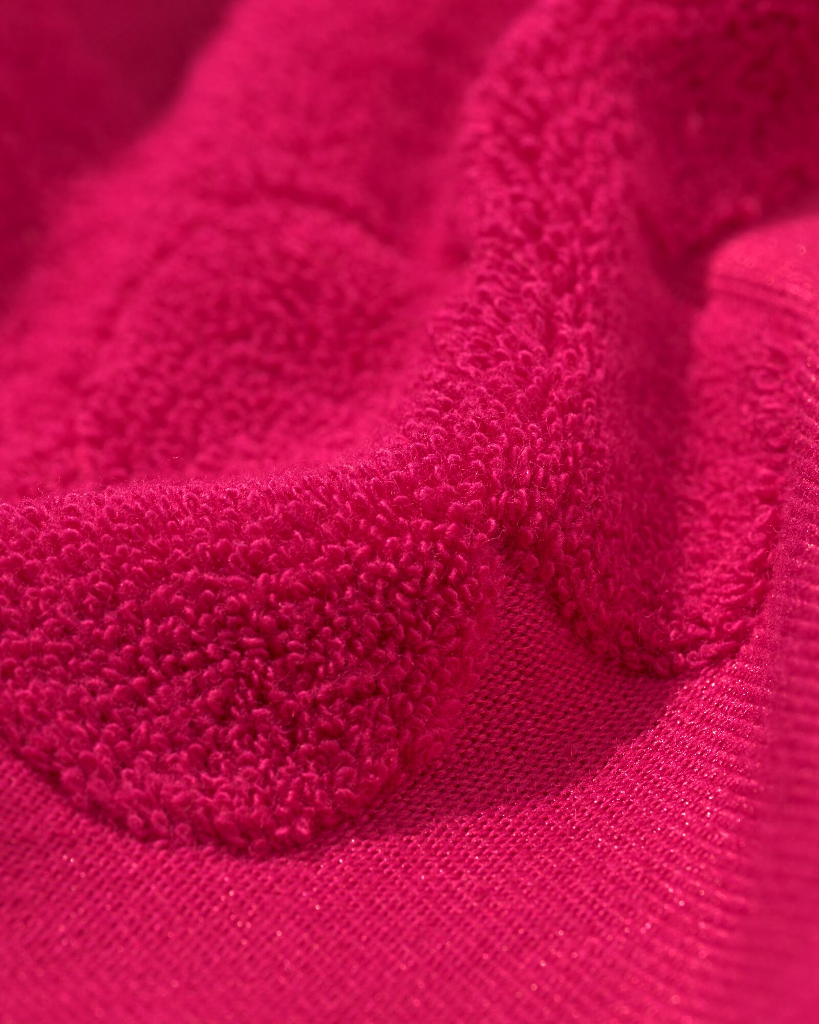 Kinderleggings weit, aus Frottee mit Blumen rosa rosa - 30843537PINK - HEMA