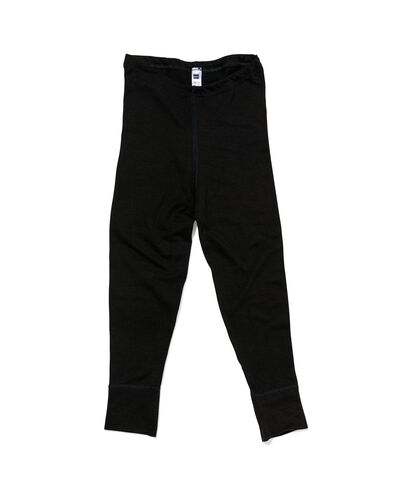 pantalon thermo enfant noir 110/116 - 19319212 - HEMA