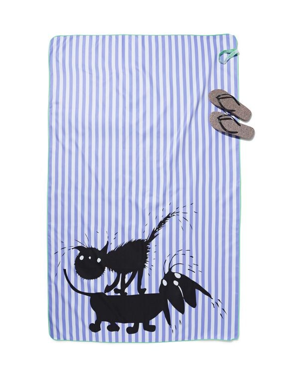 Siepie microvezel handdoek 110x175cm  - 5250051 - HEMA