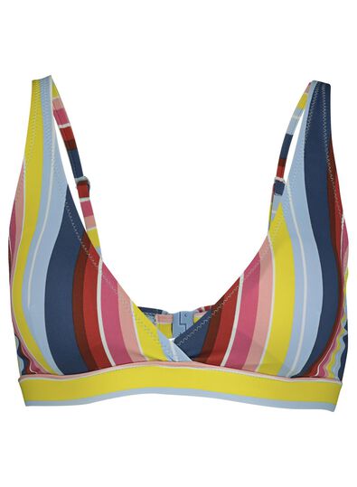 haut de bikini femme rembourré recyclé multicolore multicolore - 1000013921 - HEMA